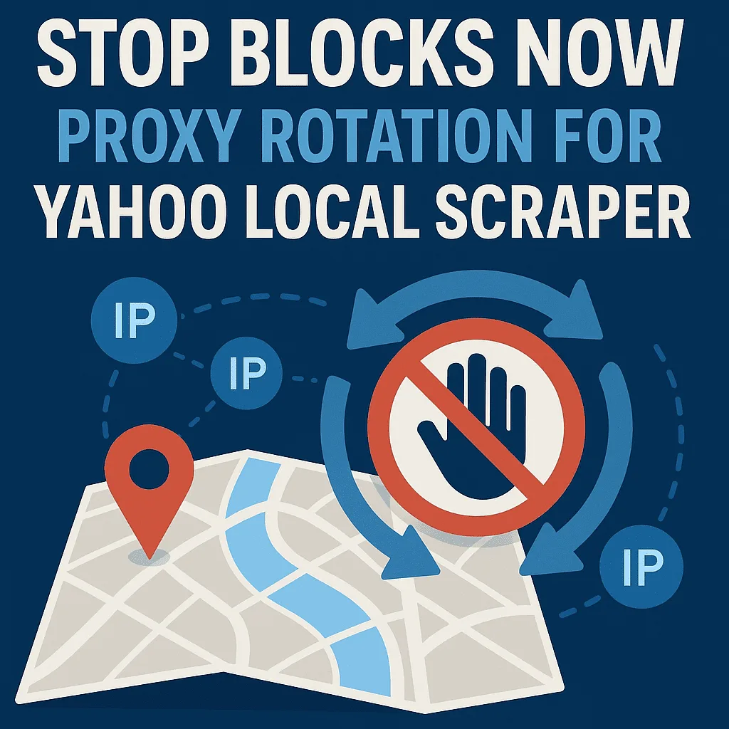 Stop Blocks Now: Proxy Rotation for Yahoo Local Scraper