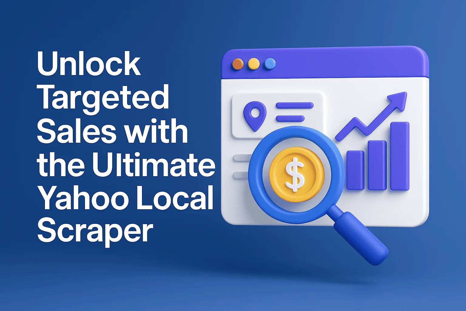 Unlock Targeted Sales with the Ultimate Yahoo Local Scraper