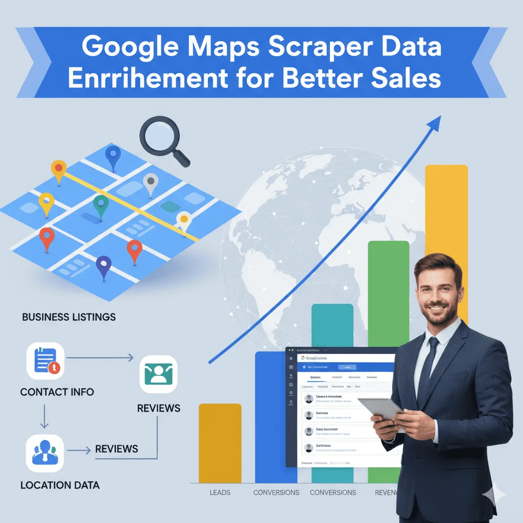 Google Maps Scraper Data Enrichment for Better Sales