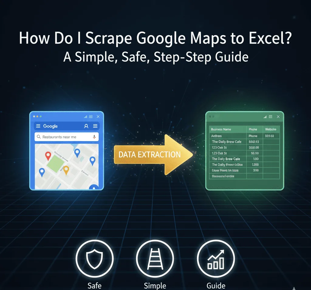 Scraping Google Maps to Excel Made Simple