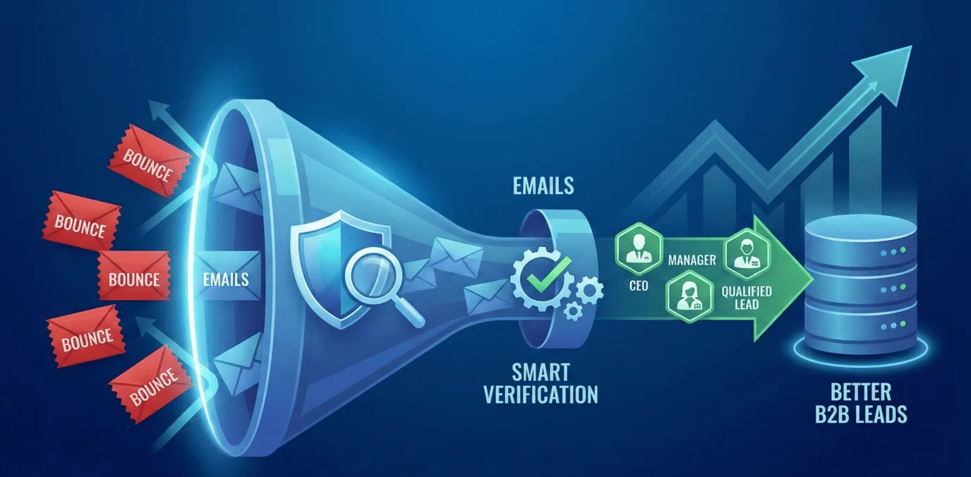Avoid Bounces: Smart Email Verification for Better B2B Leads
